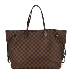 Neverfull GM, Canvas, Damier Ebene, FL1079, 3*
